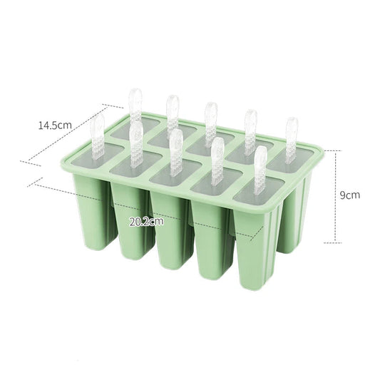 Moule à glaces 10 bâtonnets – Silicone sans BPA
